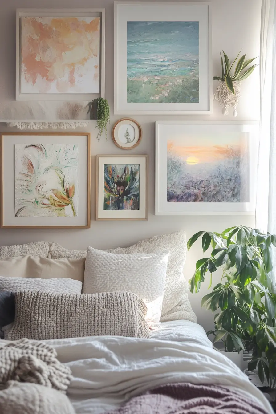 Elevate Your Bedroom Decor Inspiring Gallery Wall Concepts