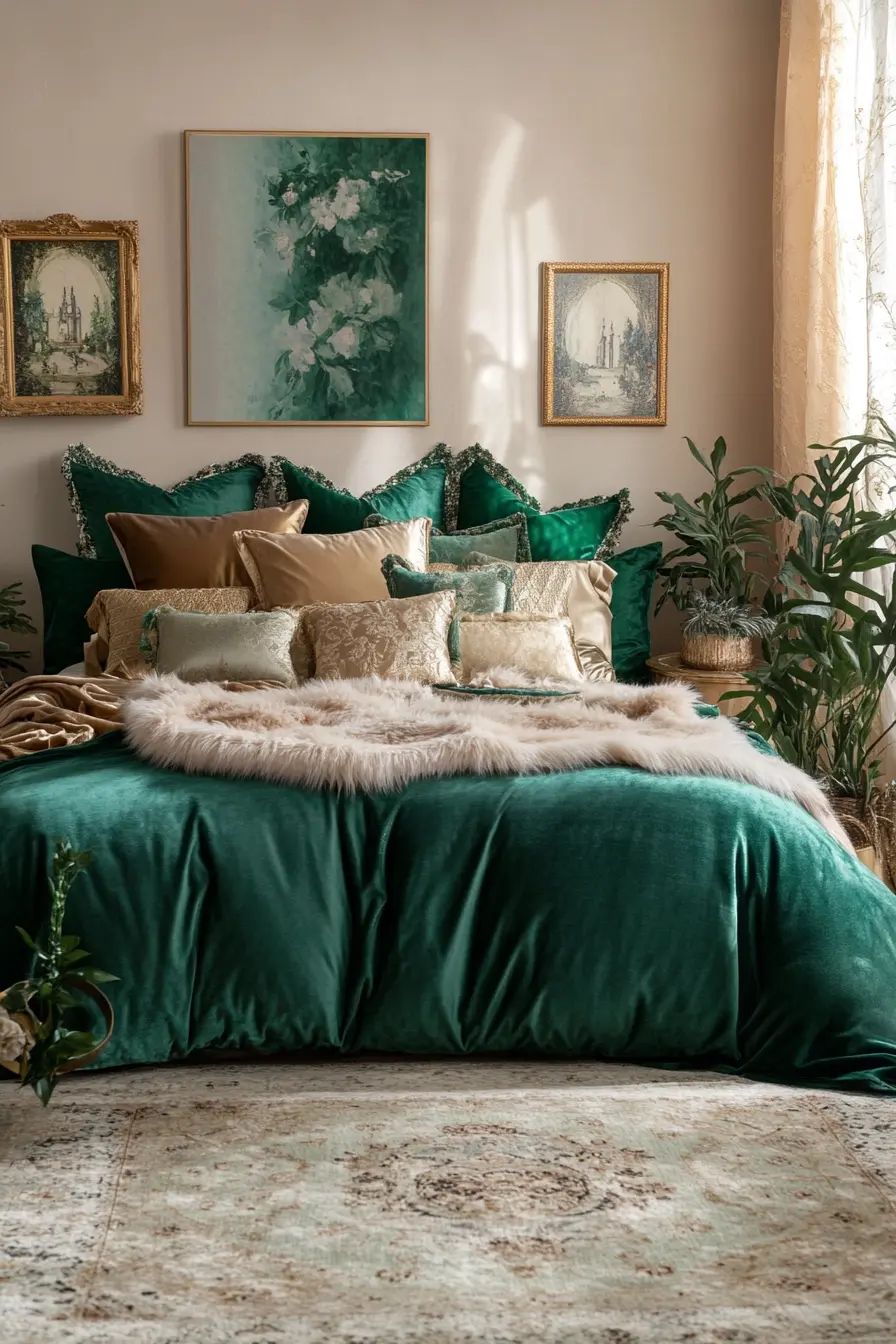 Elevate Your Bedroom Decor with Plush Textiles for Opulent Living