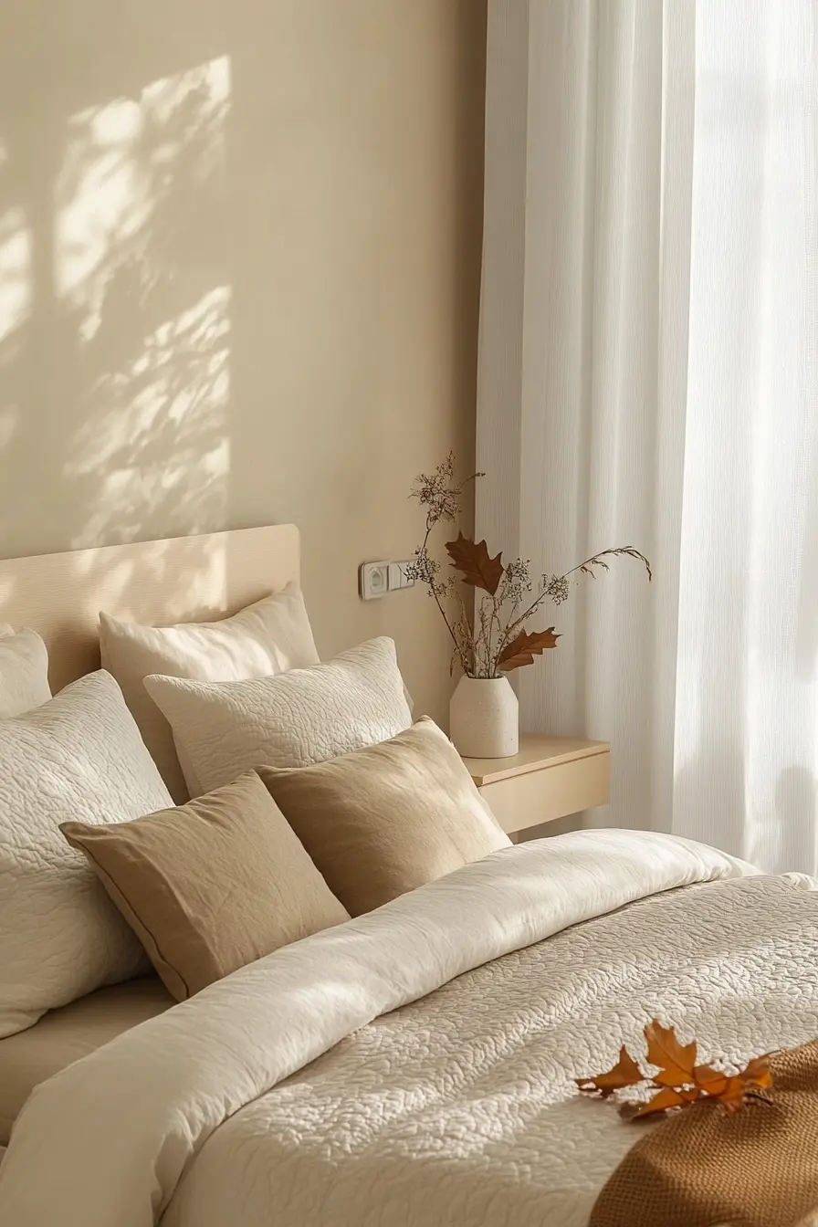 Elevate Your Bedroom Decor with a Seasonal Minimalist Makeover