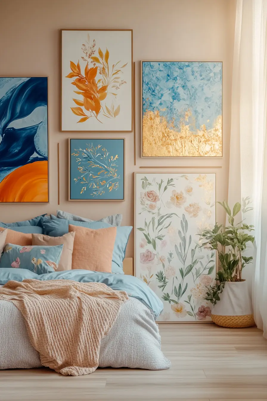 Elevate Your Bedroom Style with These Wall Art Trends