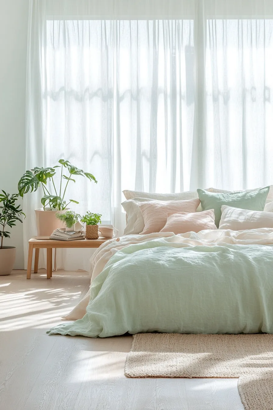 Elevate Your Home Ambiance Using Spring Airy Bedroom Decorating Ideas and Natural Light