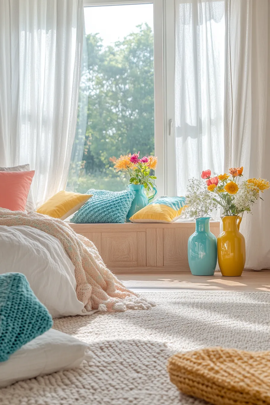 Elevate Your Room with Bright Summer Bedroom Accessories Ideas for a Cheerful Ambiance