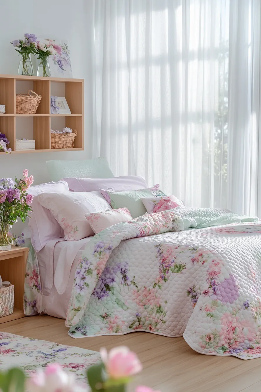 Elevate Your Room with Simple Spring Floral Bedroom Decor Hacks That Impress