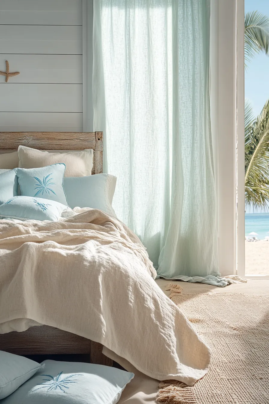 Elevate Your Seasonal Bedroom Decor with Beach Inspired Summer