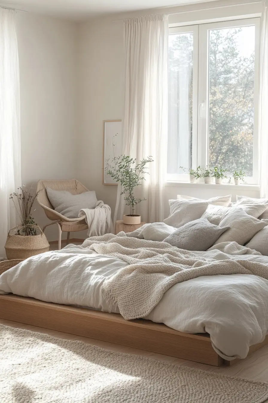 Elevate Your Sleep Space with Scandinavian Design Touches