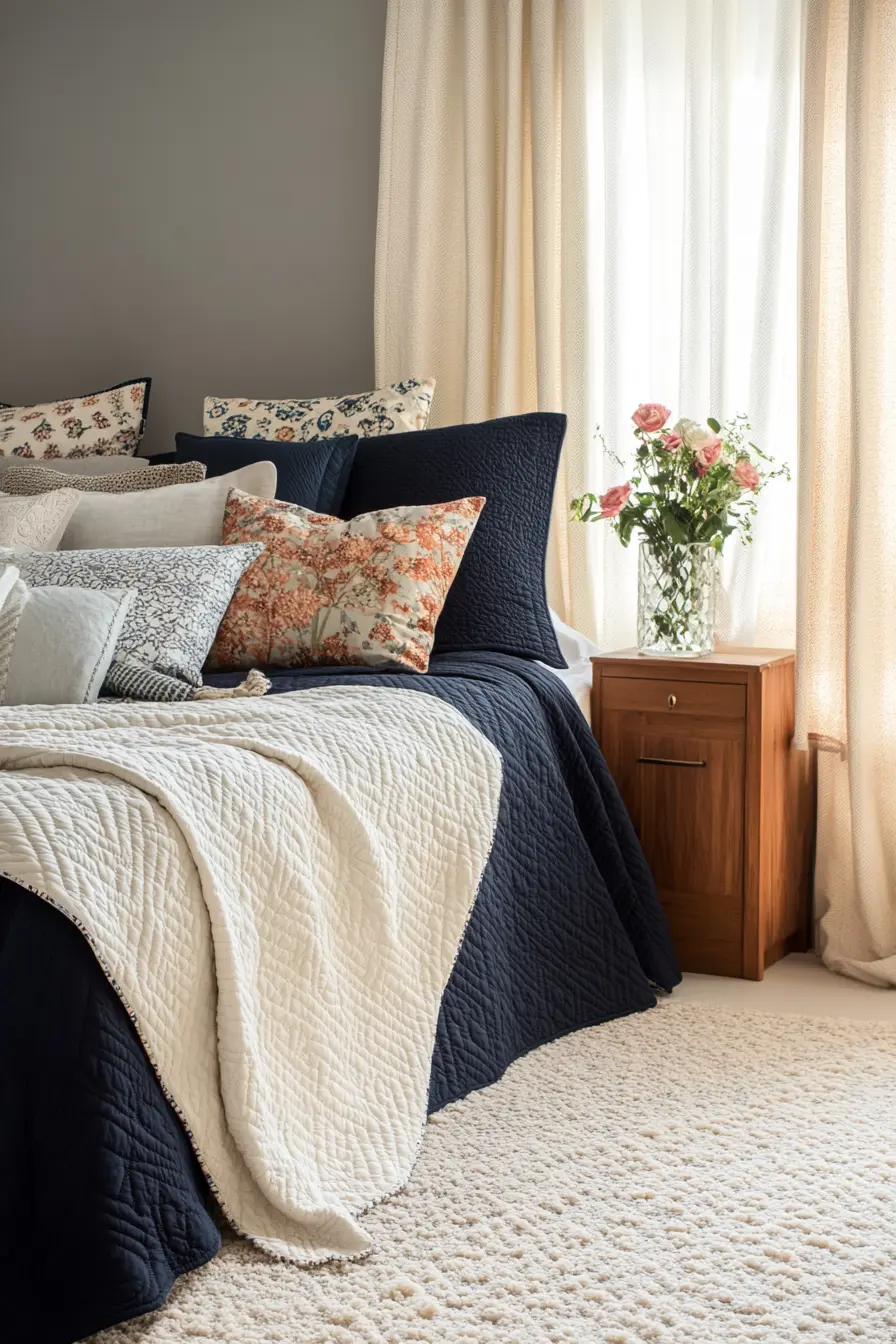 Elevate Your Space Mastering Textile Layering in Bedrooms