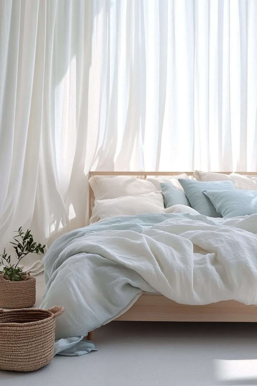 Elevate Your Space Using an Airy Summer Bedroom Linens Style Guide