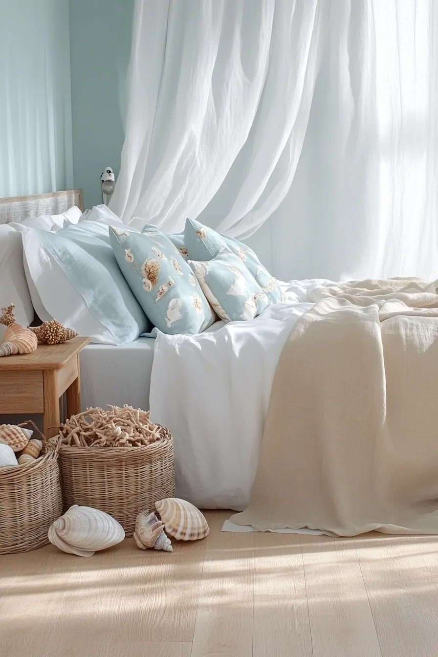 Elevate Your Space with Coastal Summer Bedroom Accessories