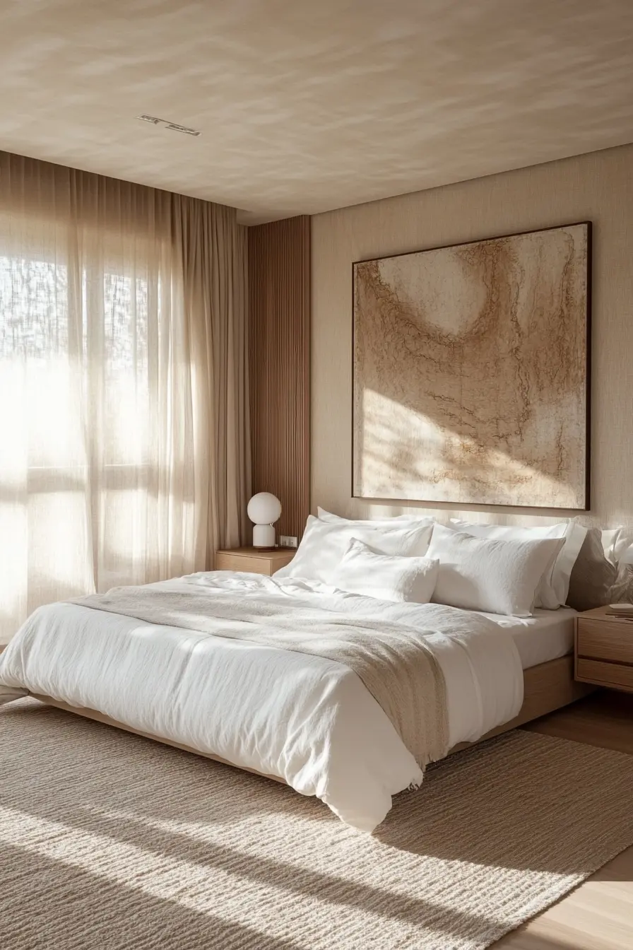Elevate Your Space with Luxury Minimalist Bedroom Design