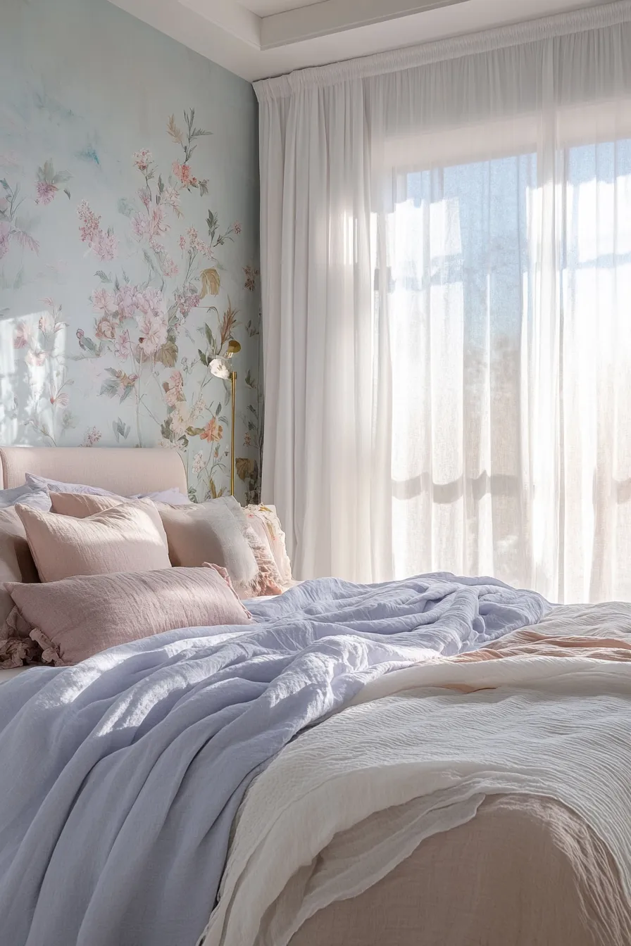 Elevate Your Space with Spring Pastel Bedroom Wall Inspiration