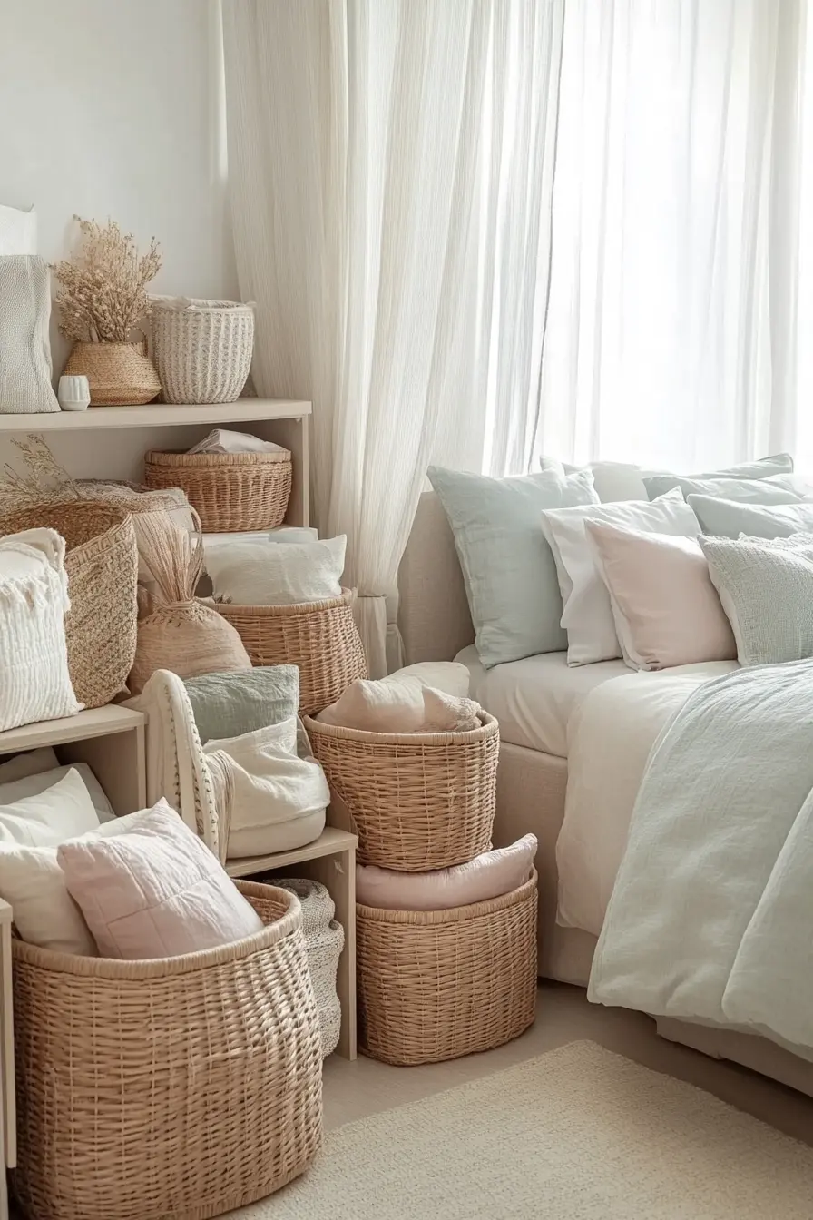 Elevate Your Space with Stylish Storage Baskets for Bedrooms