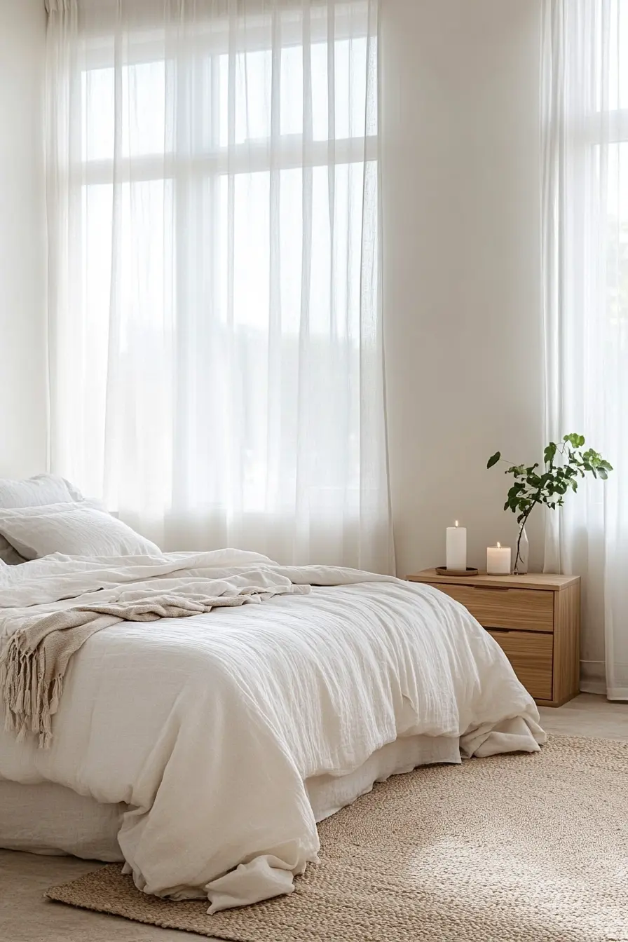 Embrace Calm with Minimalist Bedroom Aesthetics