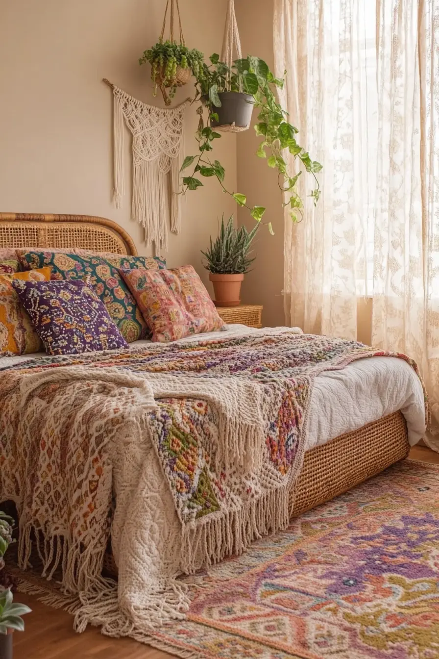 Embrace Comfort Top Boho Chic Bedroom Furniture Trends