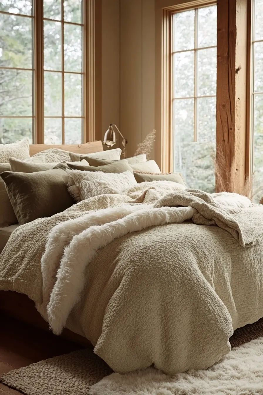 Embrace Comfort with Warm and Cozy Bedding Ideas