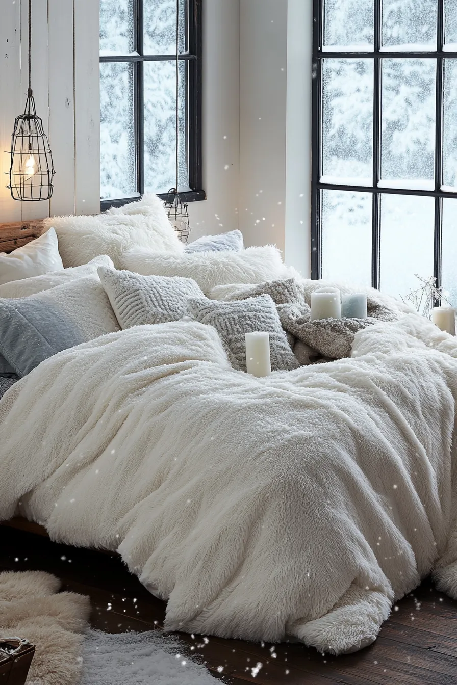 Embrace Cozy Comfort with Seasonal Fluffy Bedding Styles for Winter