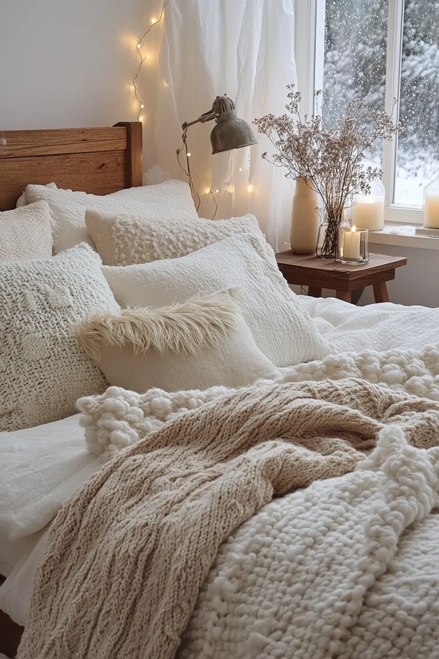 Embrace Cozy Comfort with Winter Hygge Bedroom Aesthetic