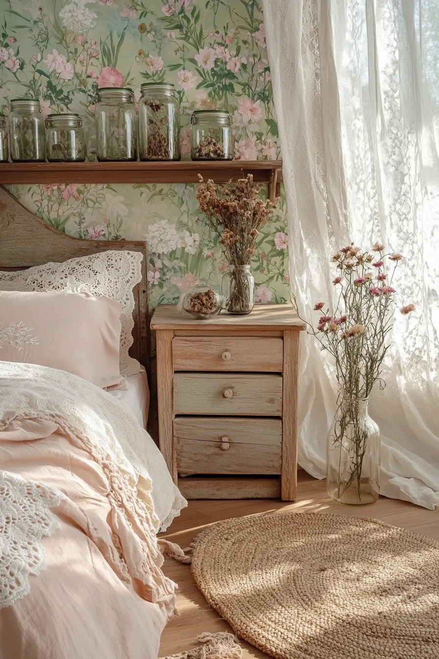 Embrace Cozy Cottagecore Vintage Summer Bedroom Styling for Timeless Charm