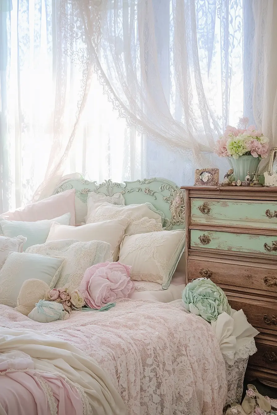 Embrace Elegance Romantic Shabby Chic Bedroom Inspirations