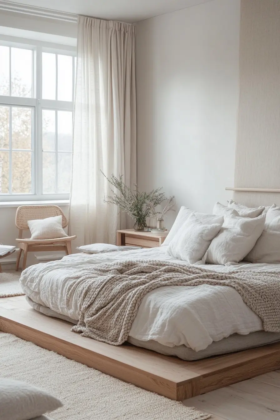 Embrace Minimalism Scandinavian Style Bedroom Makeovers