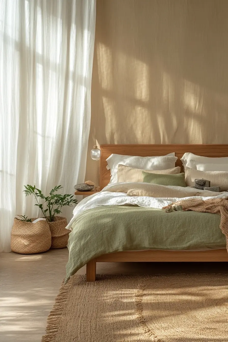 Embrace Natural Textures for a Cozy Bedroom Design
