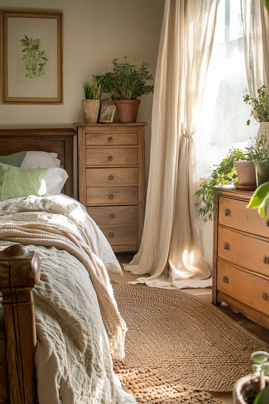 Embrace Rustic Charm Wooden Furniture Ideas for Cottage Bedrooms 1