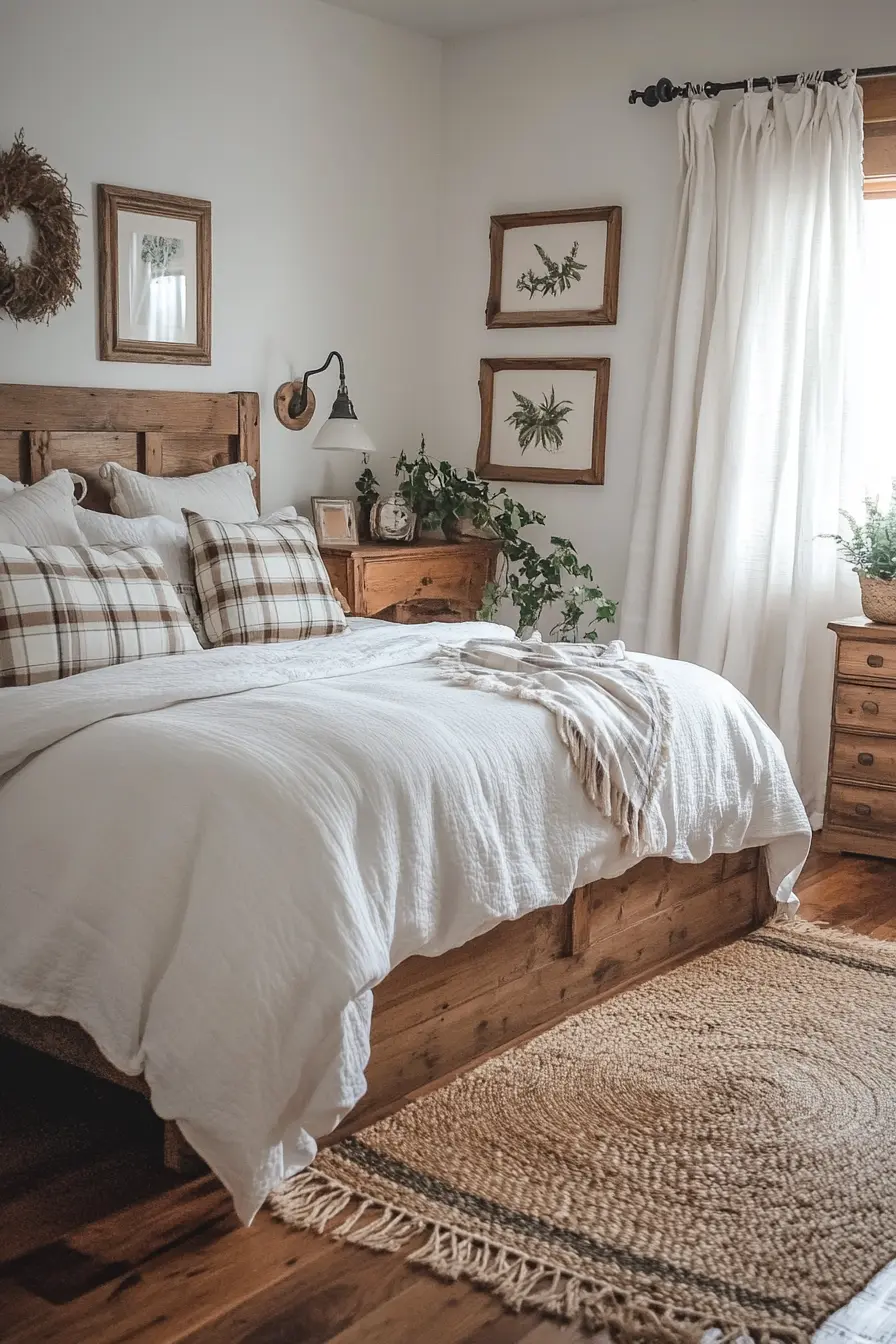 Embrace Rustic Charm with Farmhouse Bedroom Decor