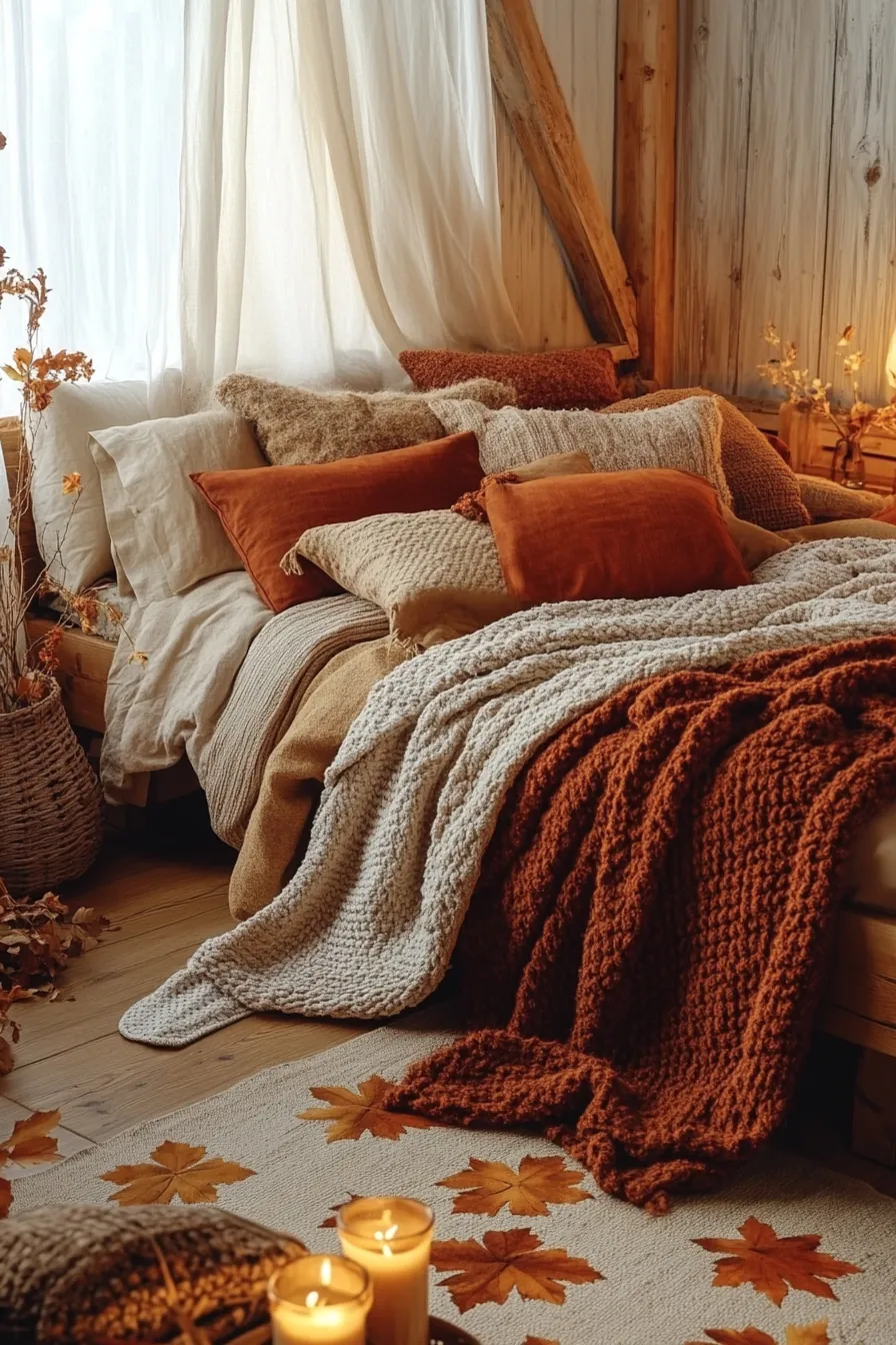 Embrace Seasonal Comfort in Your Autumn Cozy Cottage Bedroom Makeover