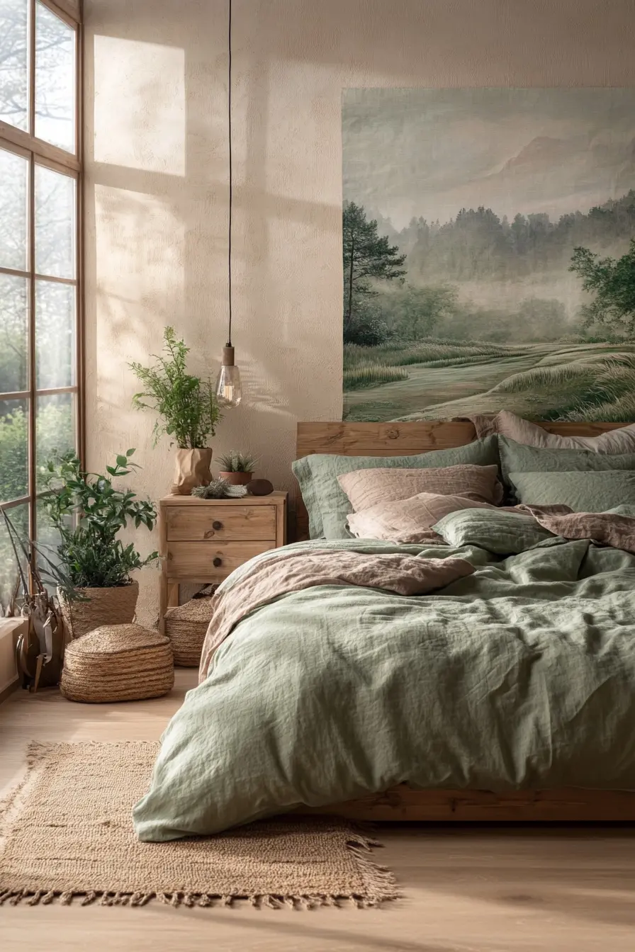 Embrace Serenity Nature Inspired Bedroom Decor Ideas