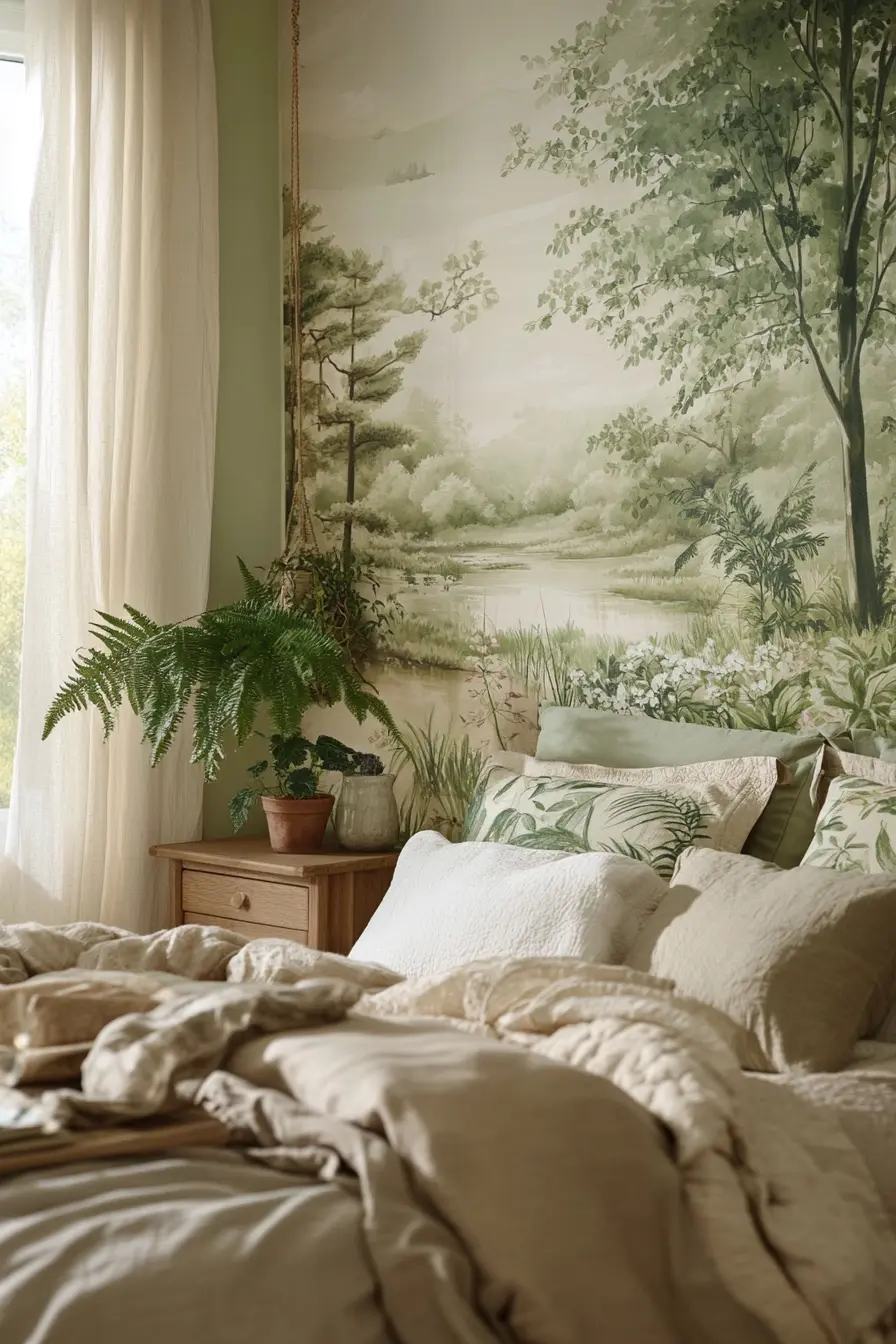 Embrace Serenity Nature Inspired Wall Art for Bedrooms