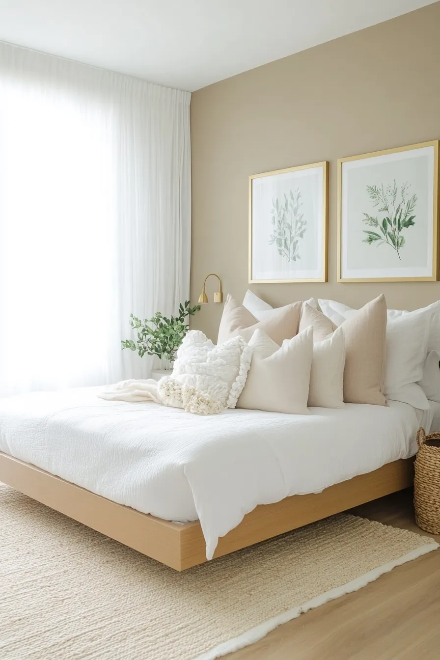 Embrace Serenity with Minimalist Spring Bedroom Decor Trends