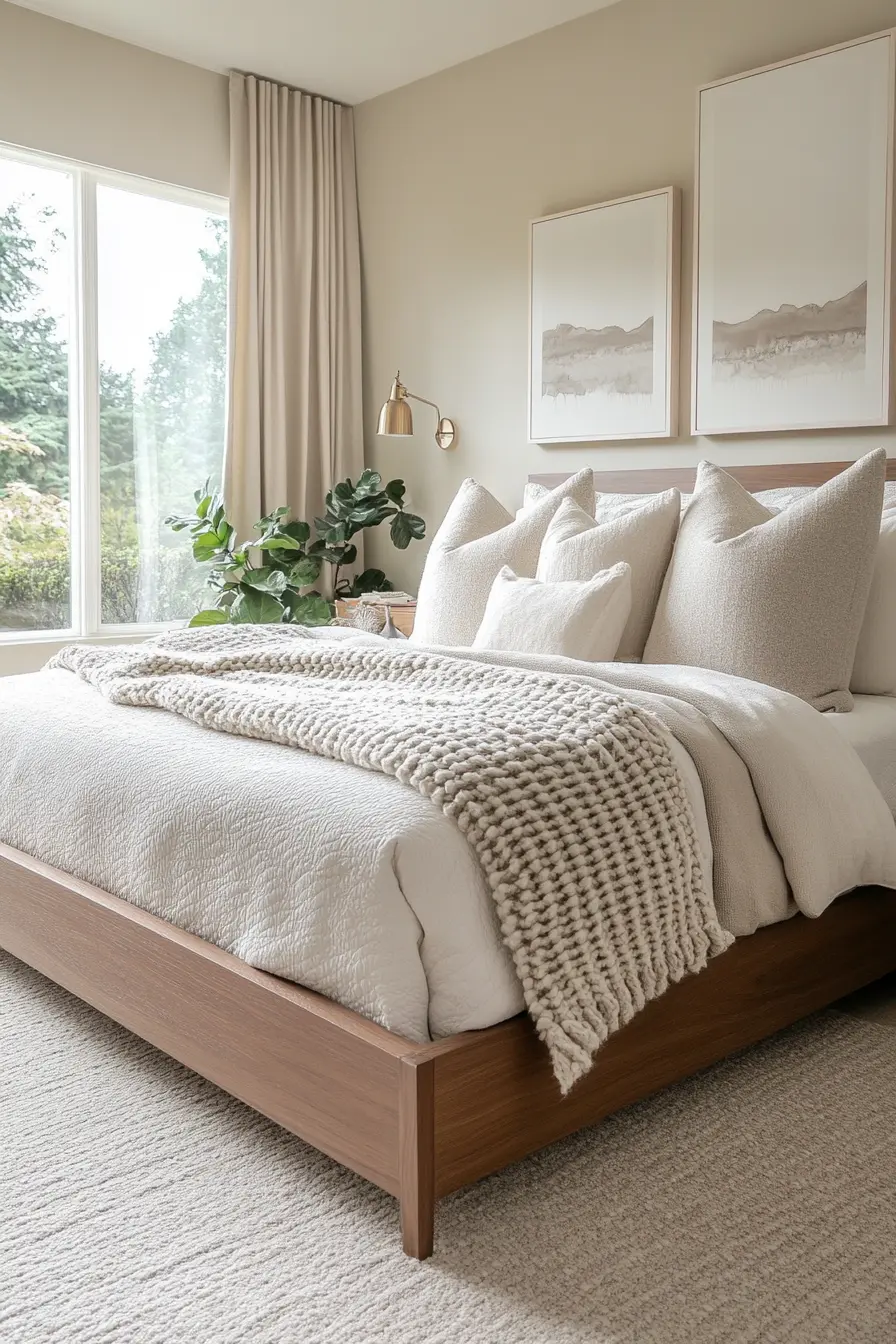 Embrace Soft Neutral Tones for a Serene Bedroom