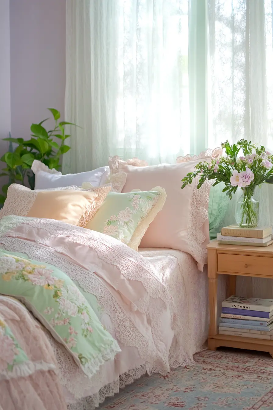 Embrace Spring with Soft Pastel Bedroom Transformations