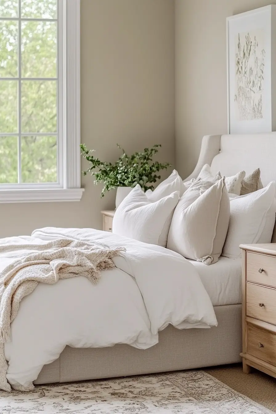 Embrace Tranquility with Soft Neutral Bedroom Color Schemes