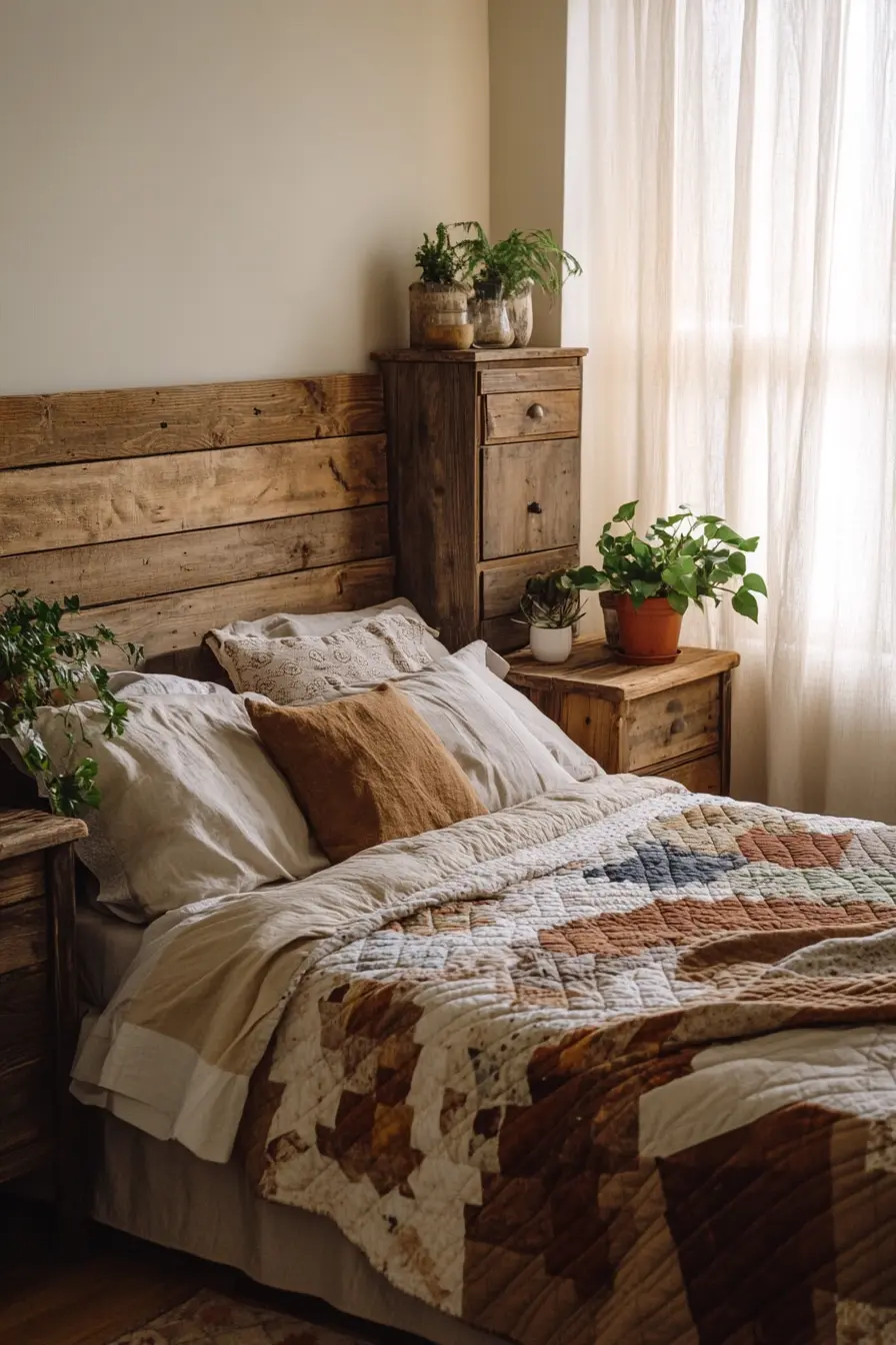 Embrace Vintage Style with Reclaimed Wood in Your Bedroom
