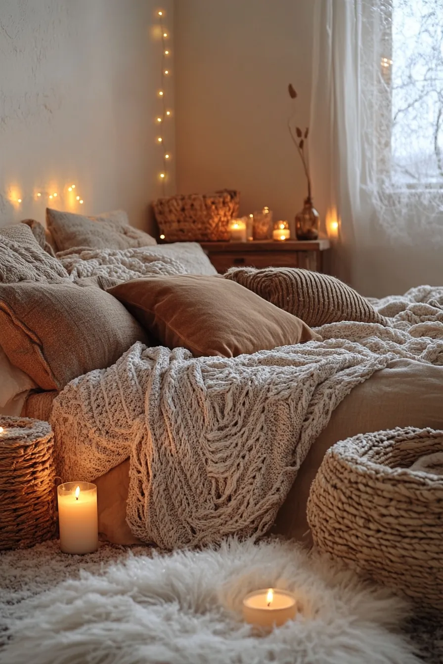 Embrace Warmth and Comfort with Winter Hygge Bedroom Decor Ideas