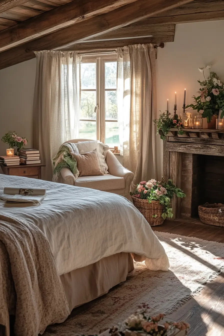 Embrace Warmth with Cozy Cottage Bedroom Decor