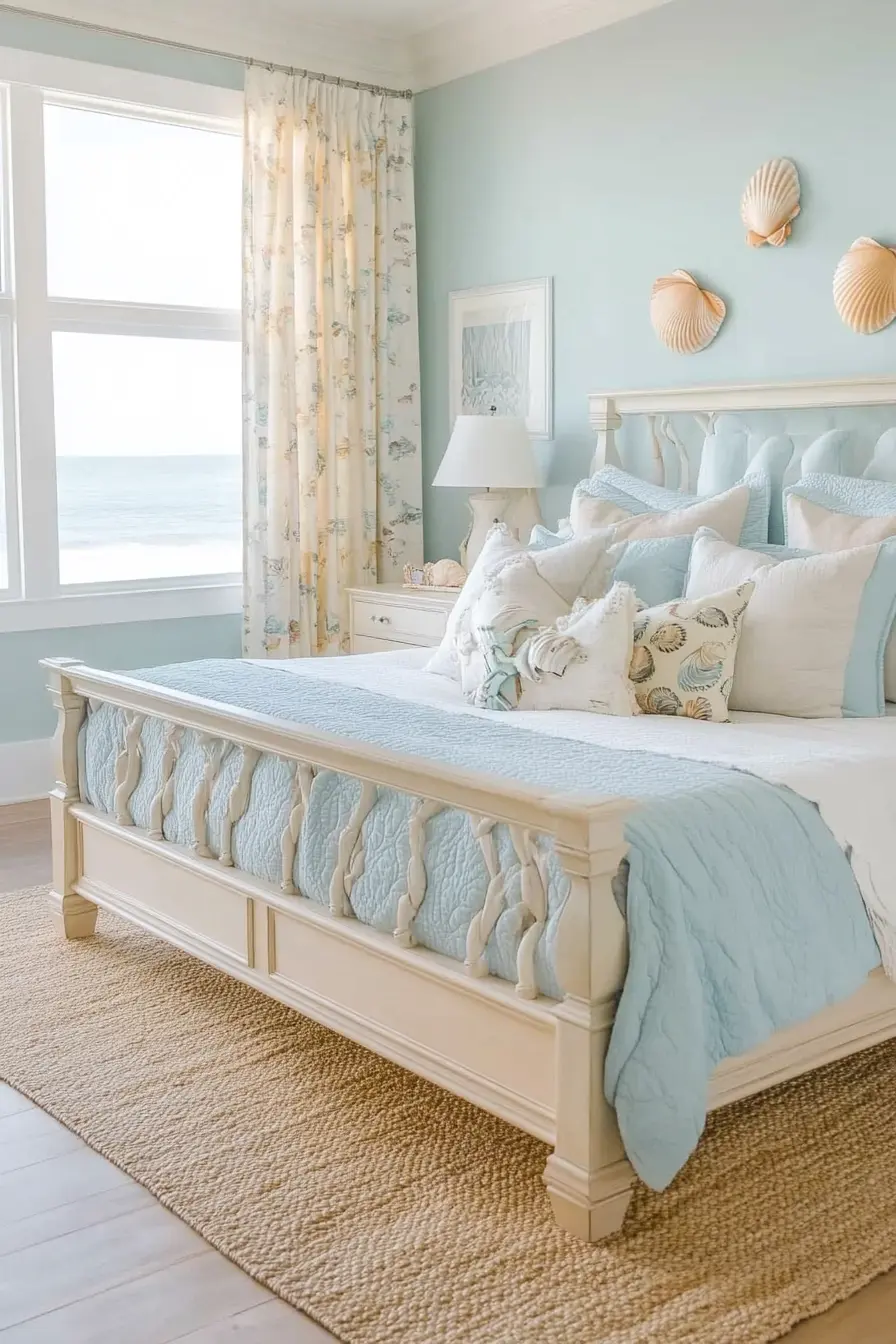 Embrace the Coastal Beach Bedroom Vibe for Ultimate