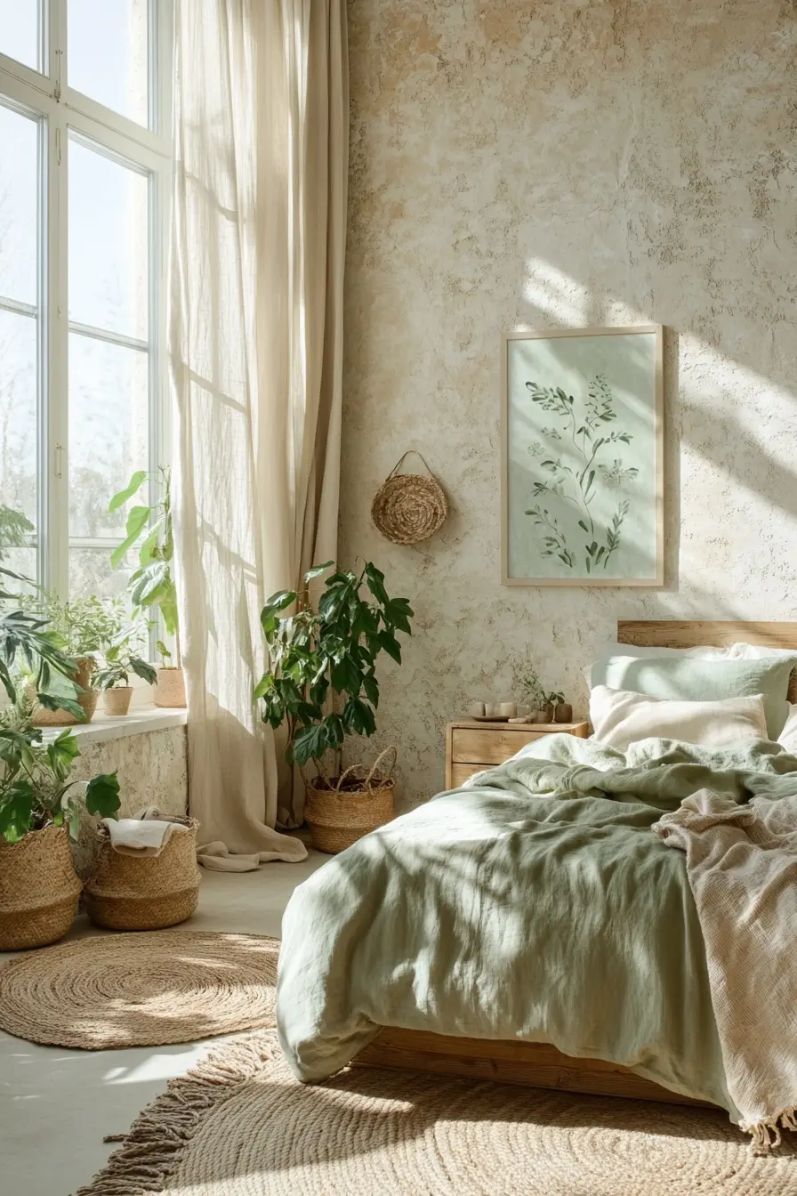 Embracing Natural Materials for Sleep Friendly Bedrooms