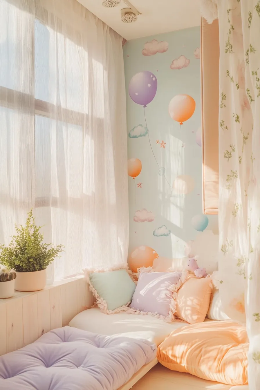 Enchanting summer pastel kids bedroom themes your kids will adore