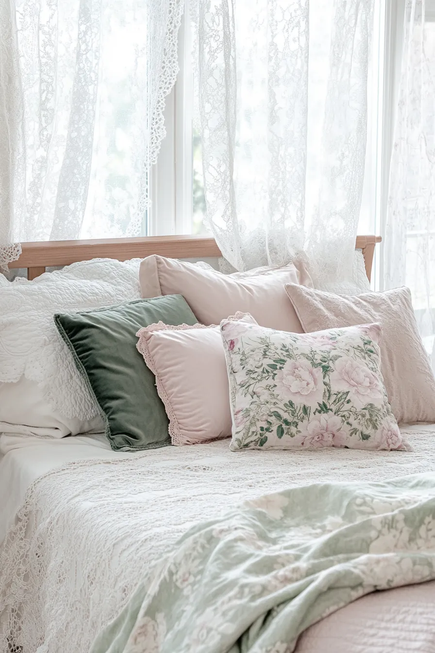 Enhance Comfort and Style Using Spring Romantic Bedroom Textiles in Your Decor