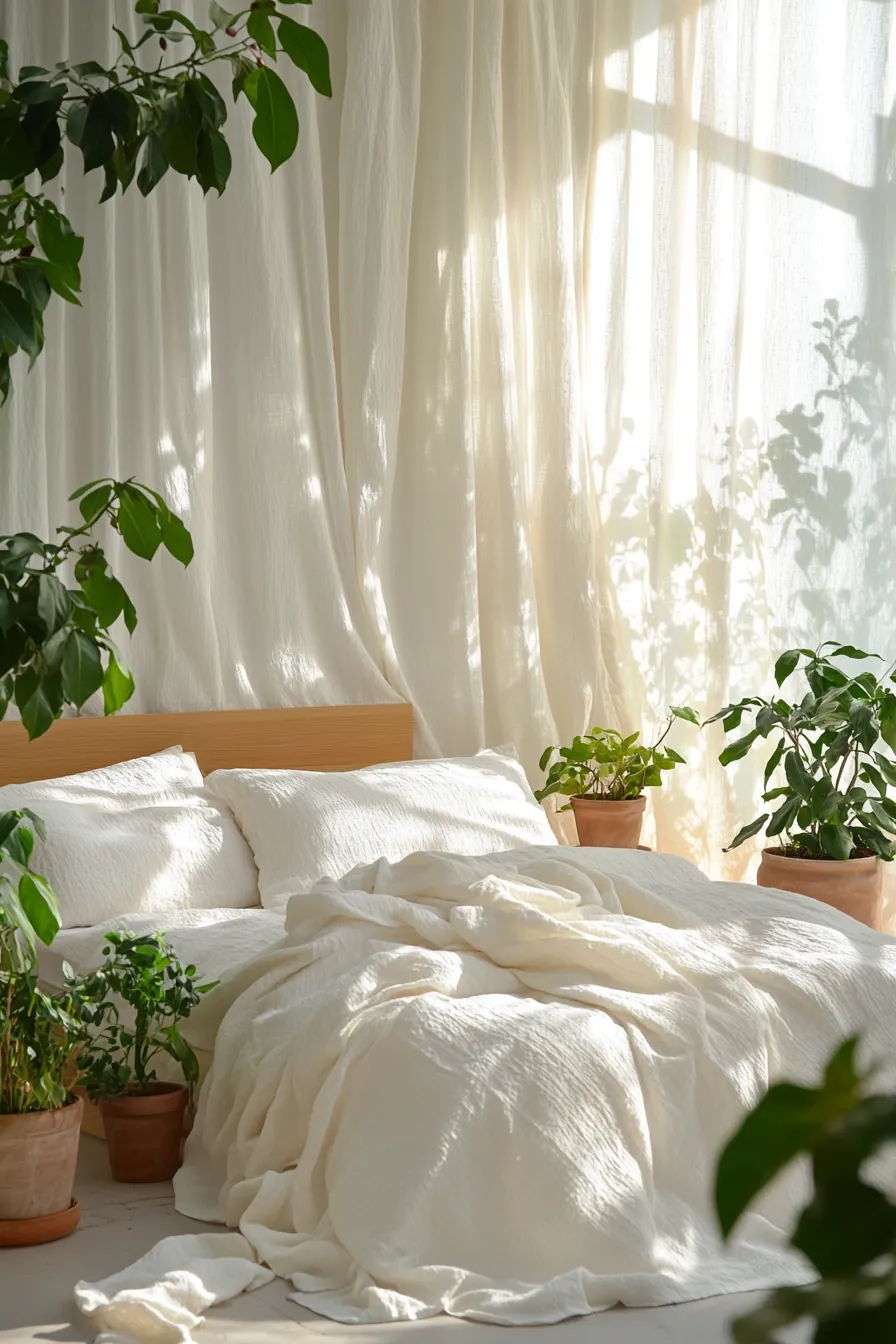 Enhance Your Bedroom Decor with Summer Breathable Linen Bedding Style