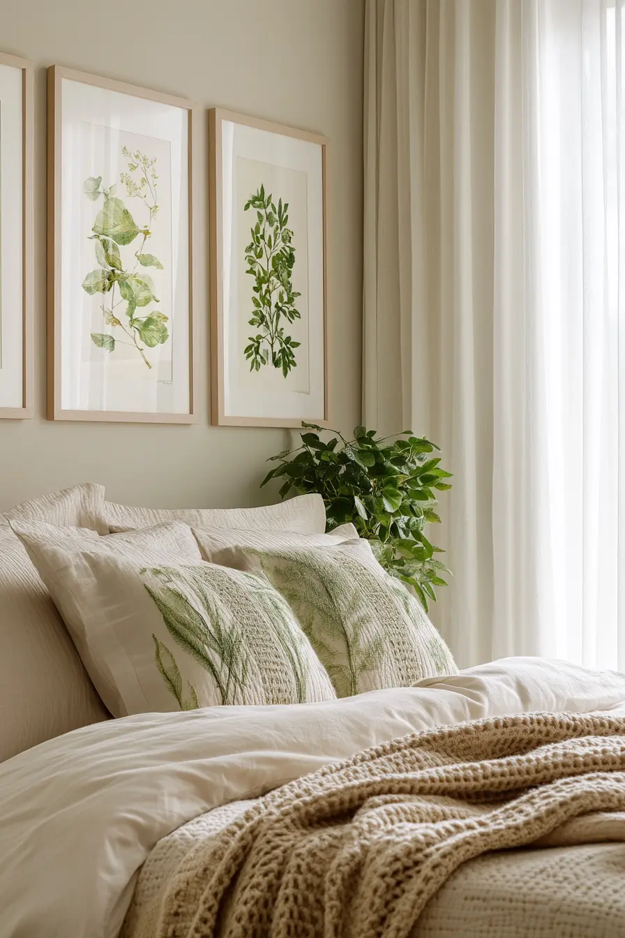 Enhance Your Space with Framed Botanical Prints for Bedrooms