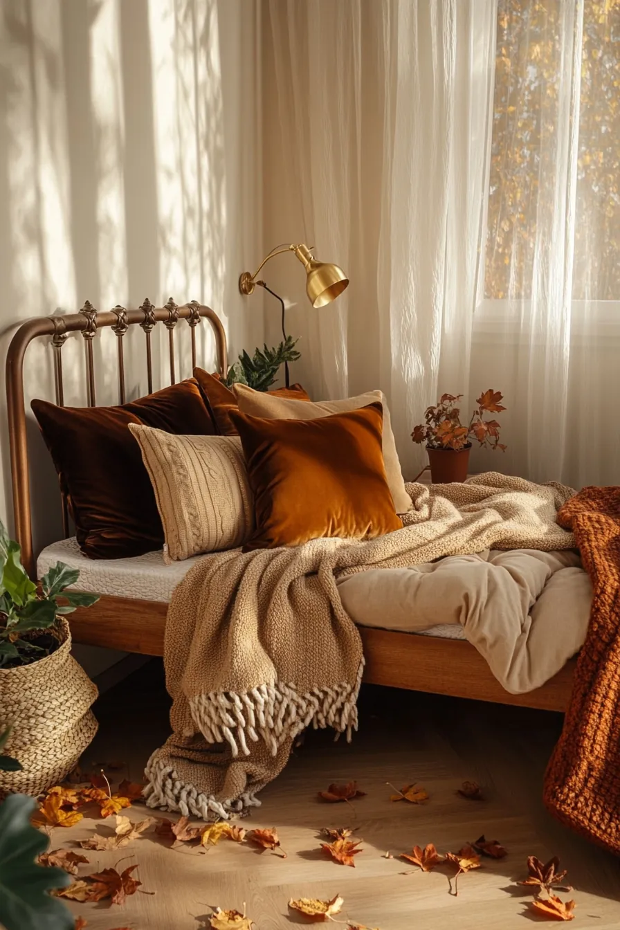Enhance Your Space with Warm Neutral Winter Bedroom