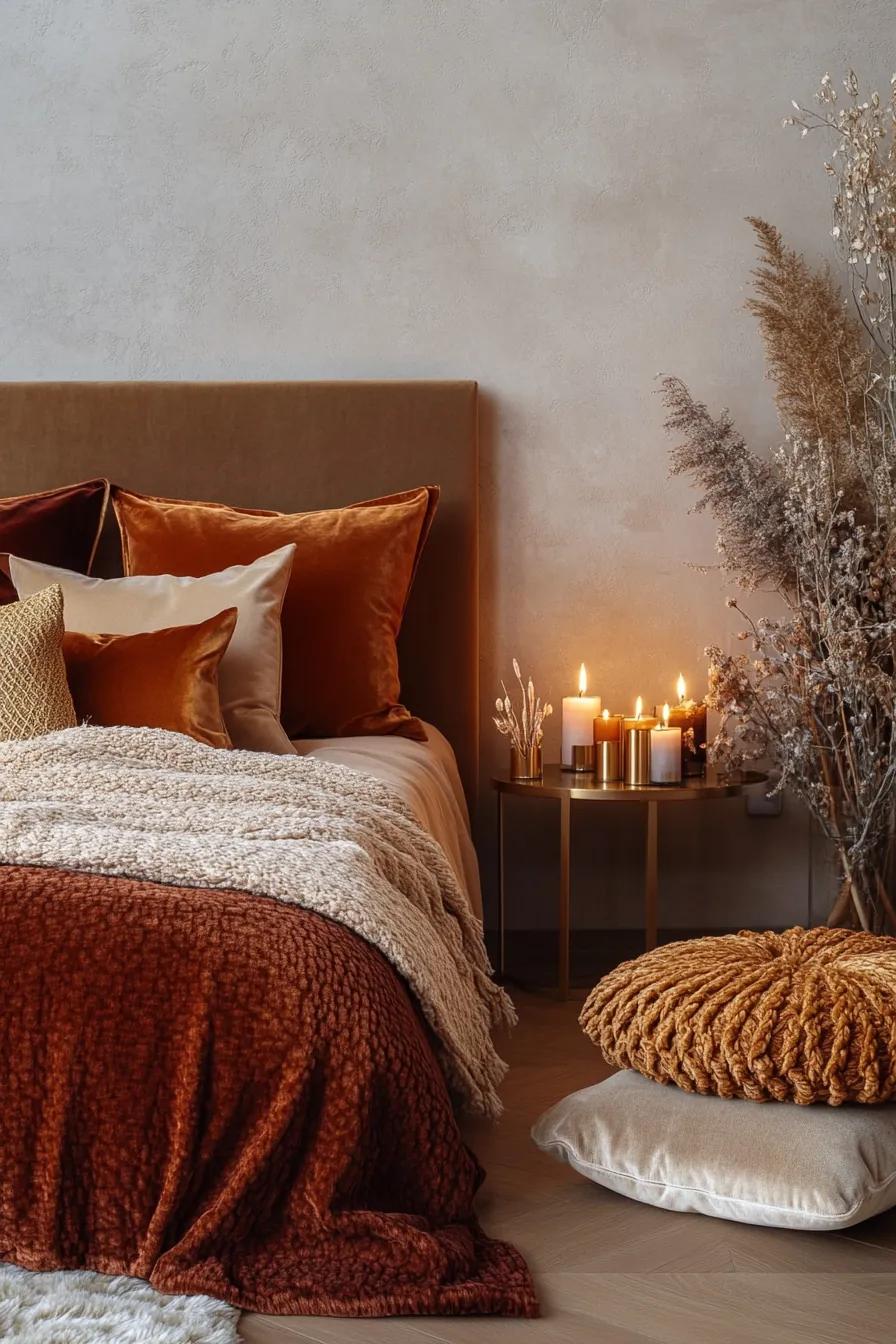 Enhancing Autumn Bedroom Lighting and Moods for a Modern Luxe Ambiance