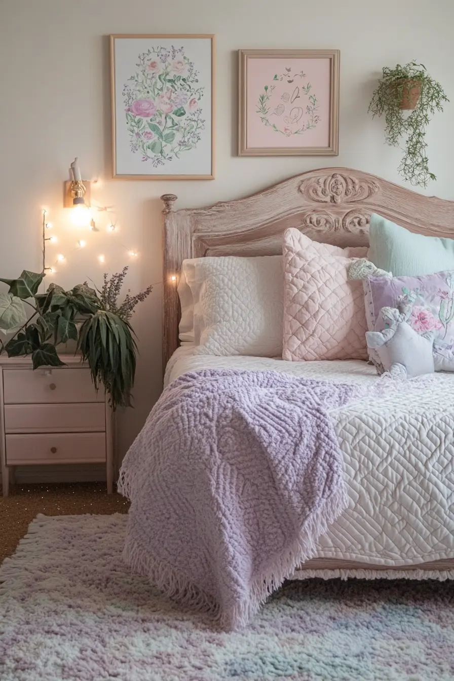 Essential Elements of a Cozy Girls Bedroom