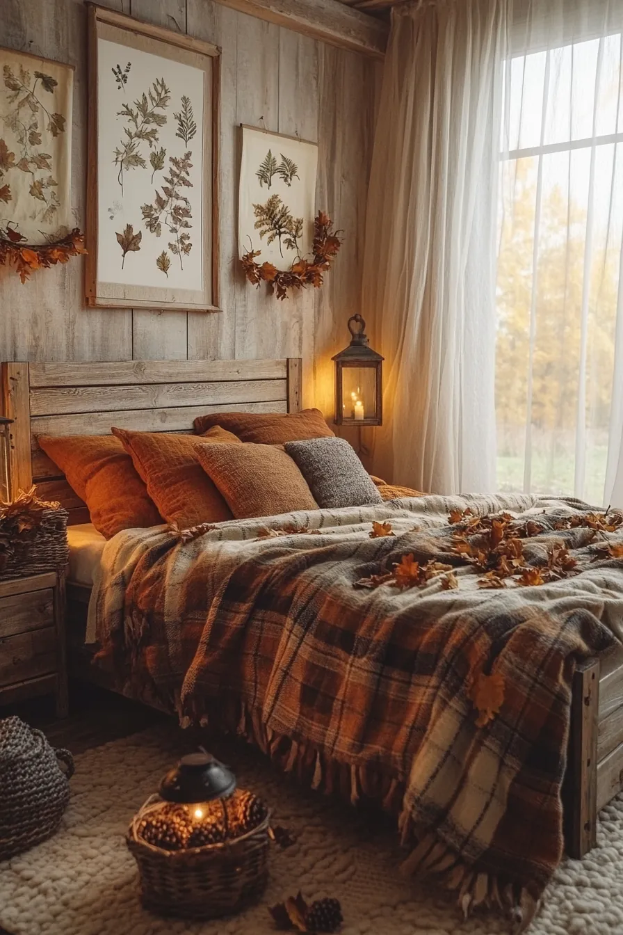 Explore Autumn Rustic Bedroom Decor Inspiration for Timeless Comfort