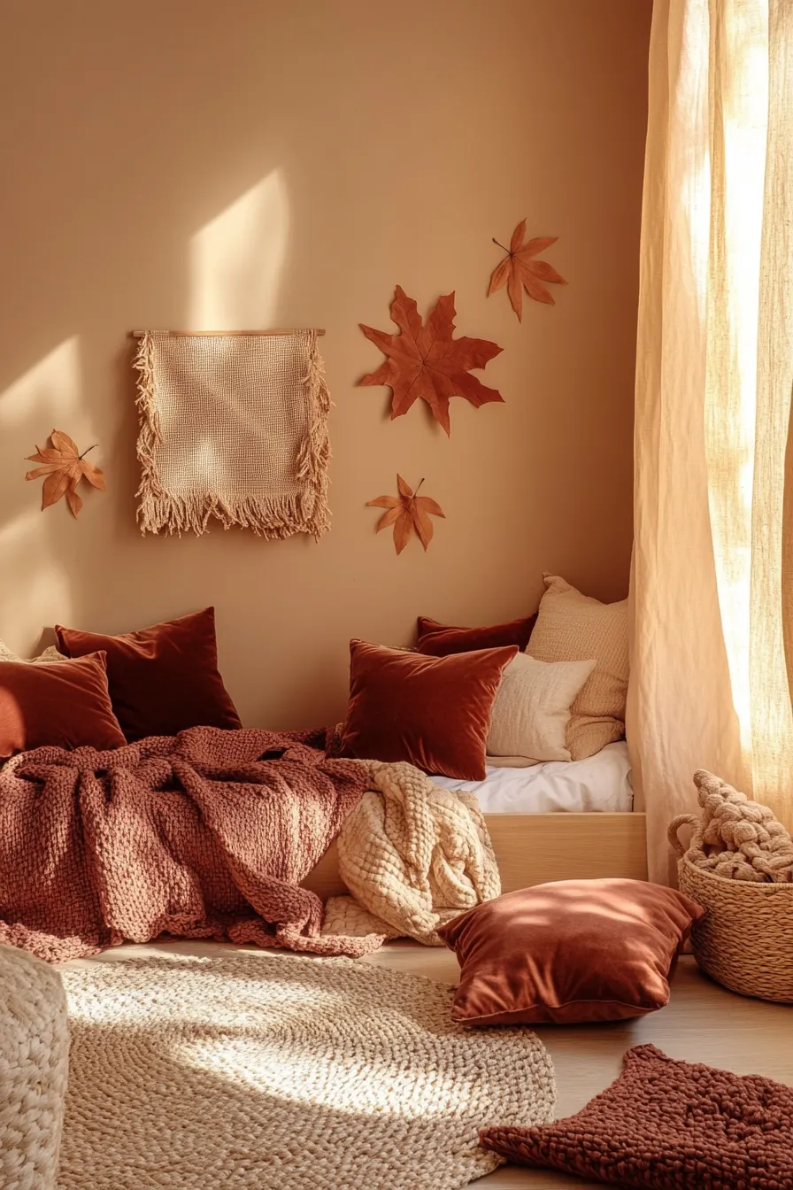 Explore Earthy Fall Color Scheme Kids Bedroom Trends for a Natural Look