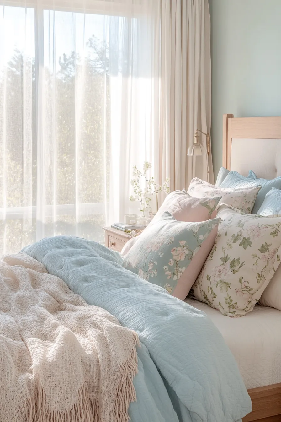 Explore Fresh Spring Bedroom Color Palettes for a Revitalized Look