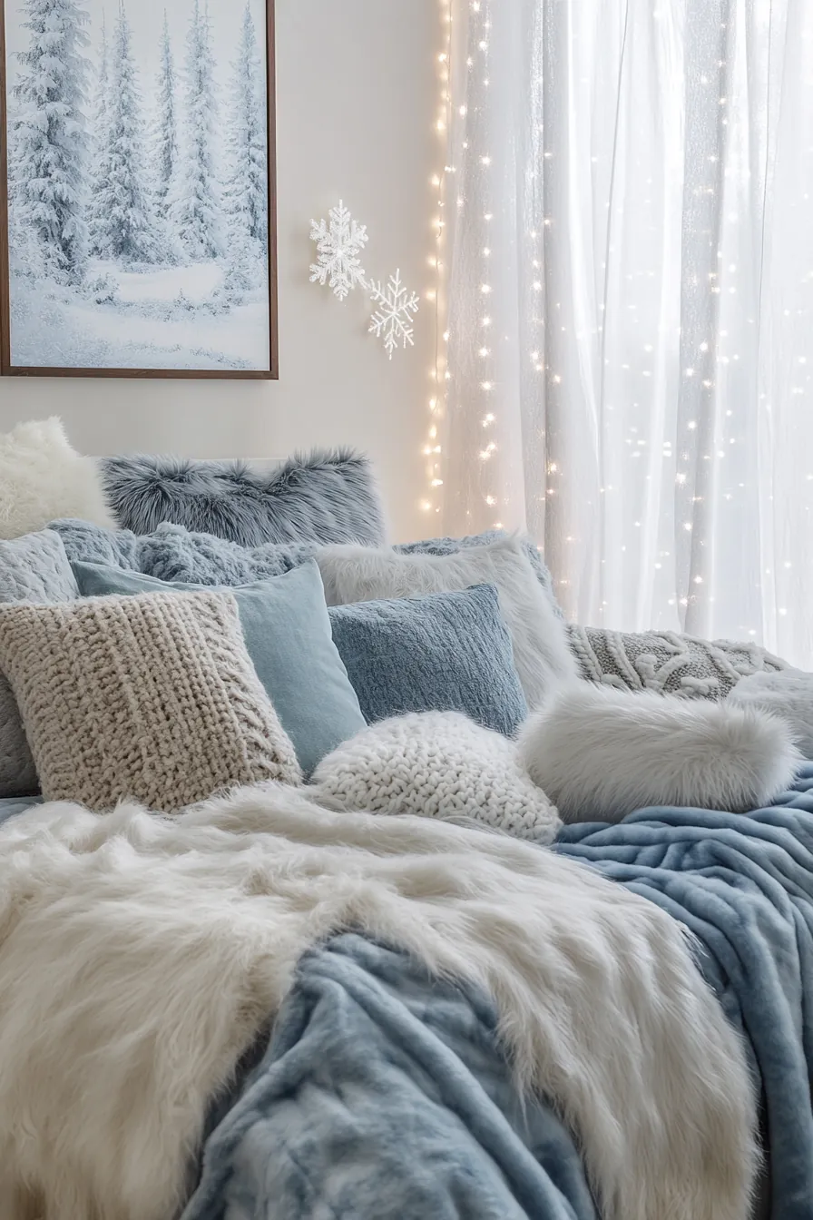Explore Serene and Stylish Winter Wonderland Bedroom Aesthetic Inspirations