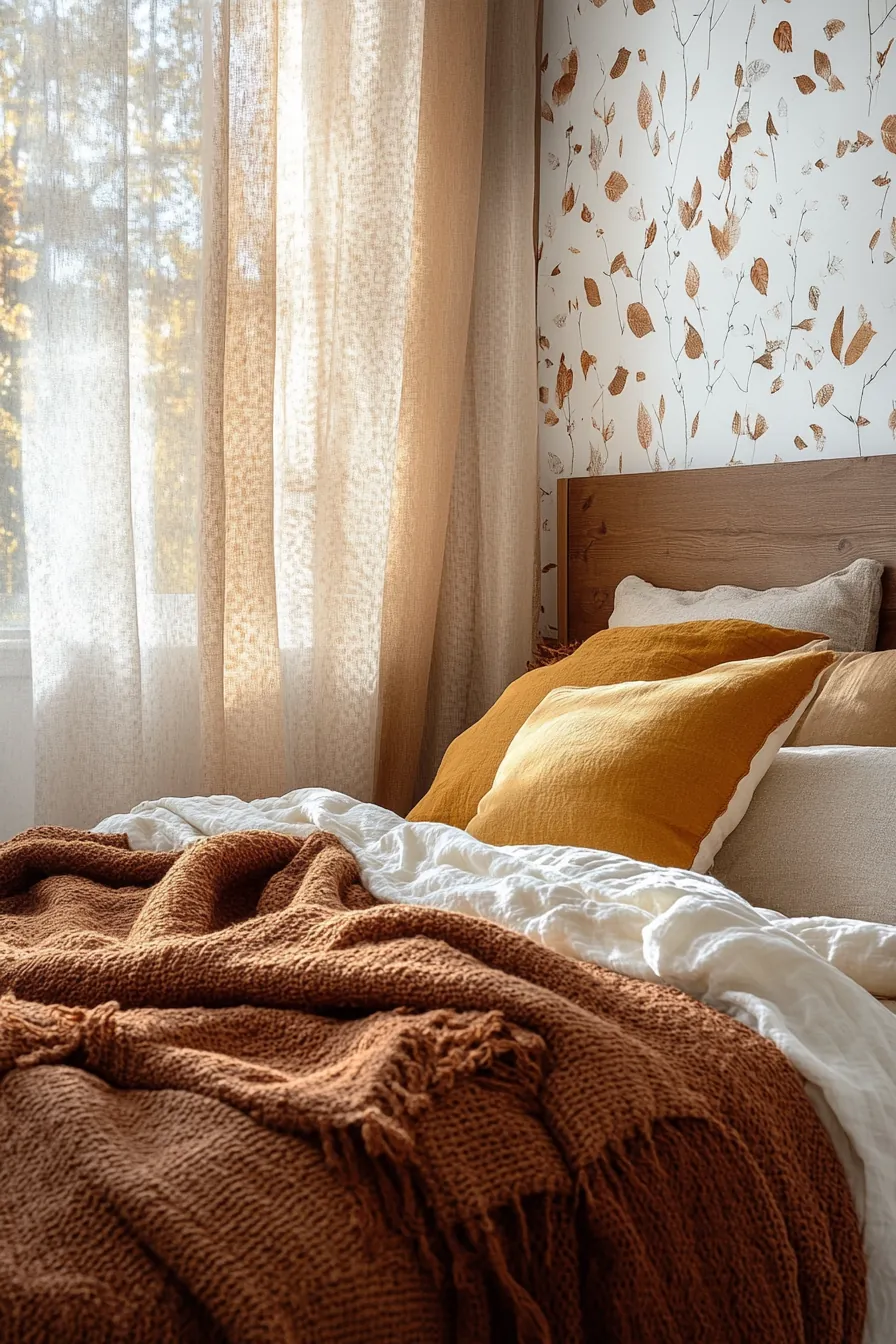 Explore Soothing Autumn Warm Tone Bedroom Palettes for Comfort